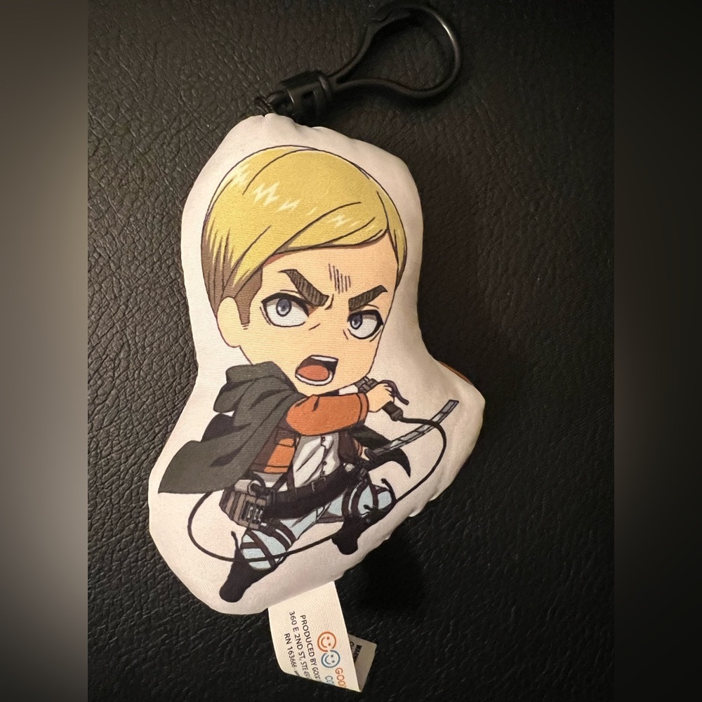 Attack on Titan Nendoroid Plush Keychain Blind Bag- Erwin Smith